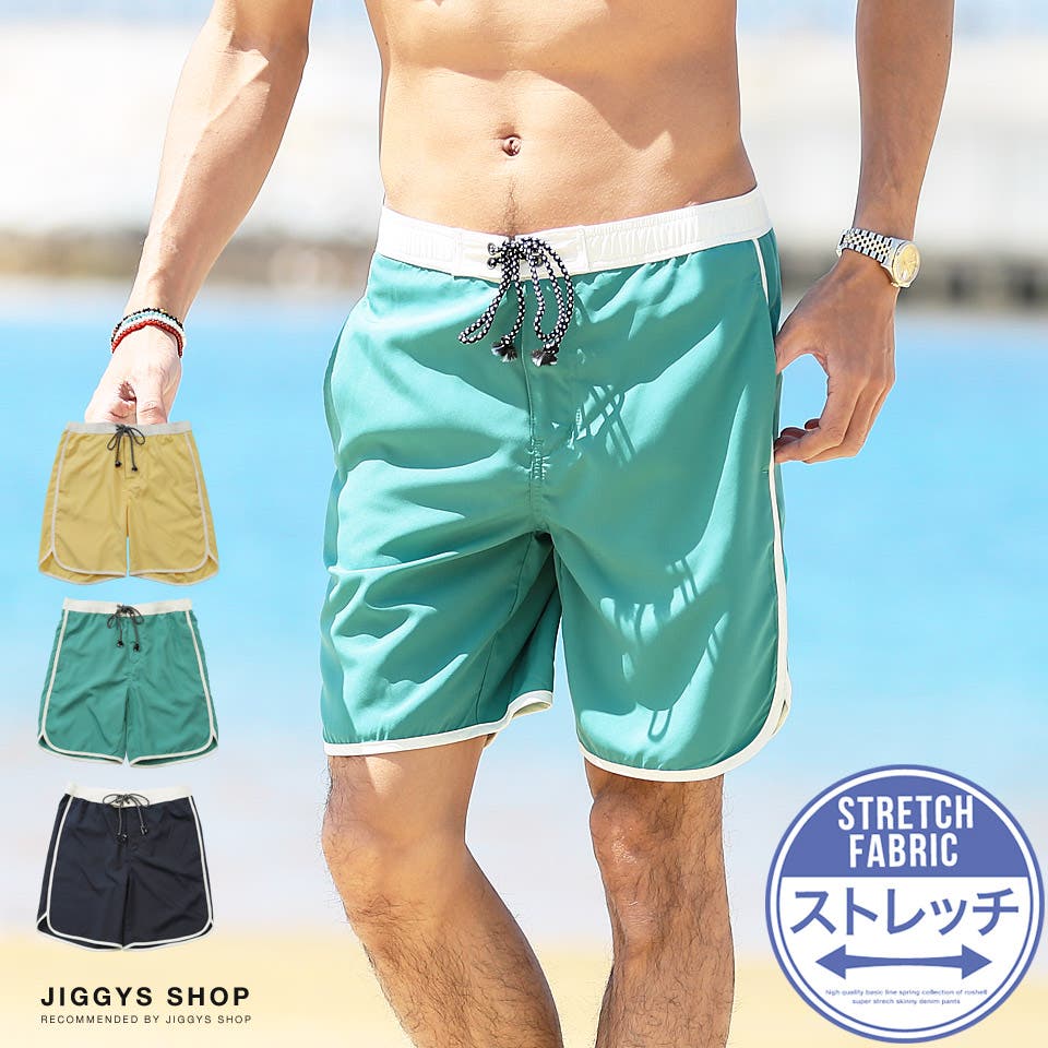 ambsn Krusty Party/メンズ 水着 スイムショーツ おしゃれスタ 水着 メンズ総柄スイムショーツ メンズ : ZOZOTOWN