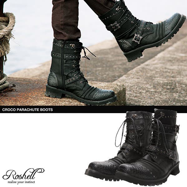 roshell 　ブーツ　靴　ハイカット　ドレスシューズ roshell ブーツ 靴 ハイカット ドレスシューズ