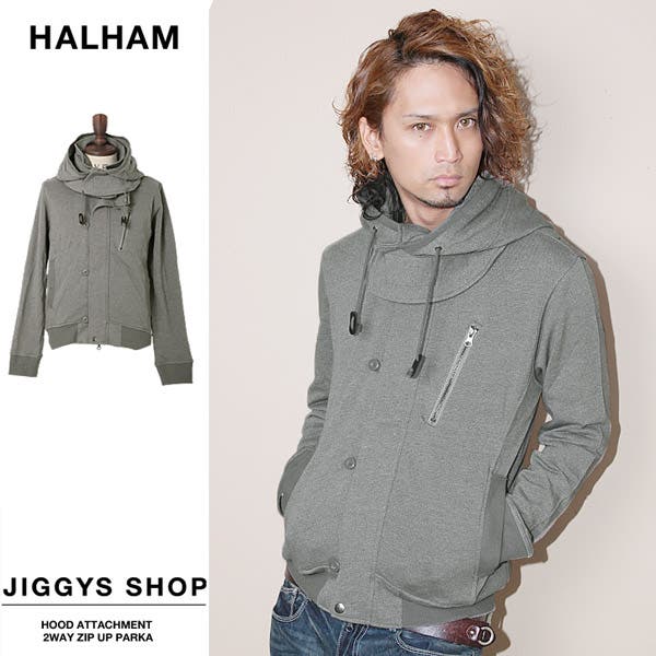 定価:10,990円 HALHAM デニムジップアップパーカー - メルカリ