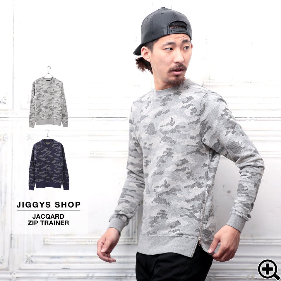 ◇ジャガード 迷彩 ZIP[品番：JG000008396]｜JIGGYS SHOP（ジギーズ