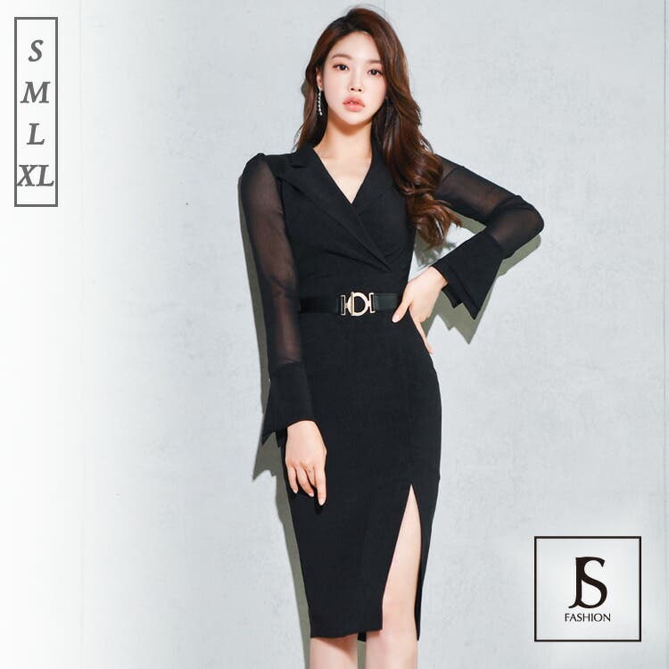 ワンピース 結婚式 パーティードレス[品番：JSFW0009208]｜JS