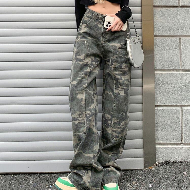 ミリタリー迷彩パンツ | haRe