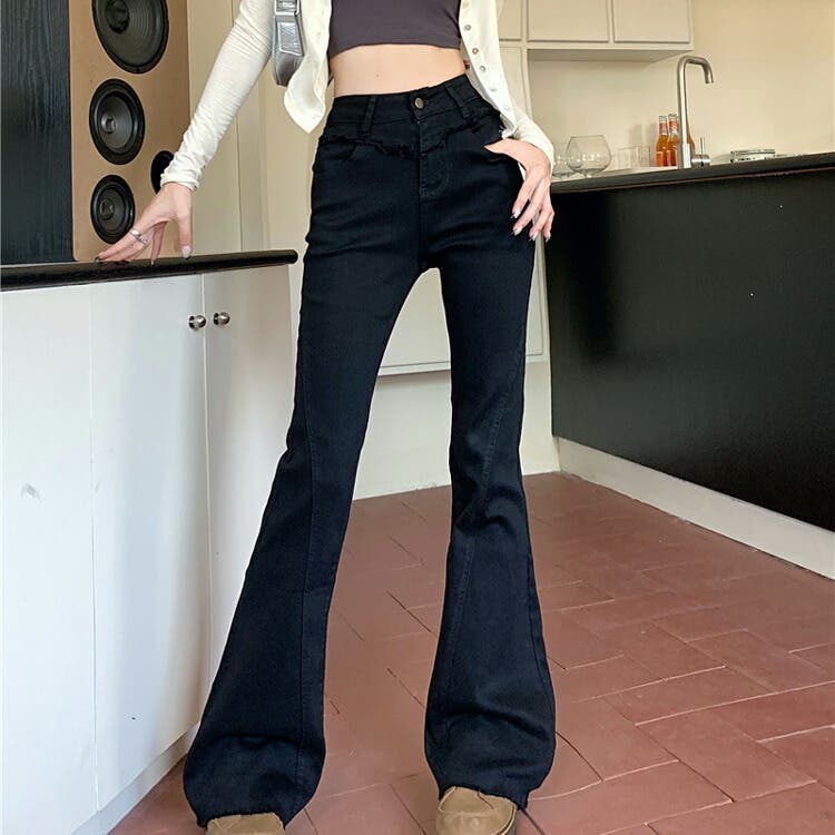 うのにもお得な情報満載！ デニムパンツ 全2色[品番：JSFW0012897]｜JS ブーツカット パンツ