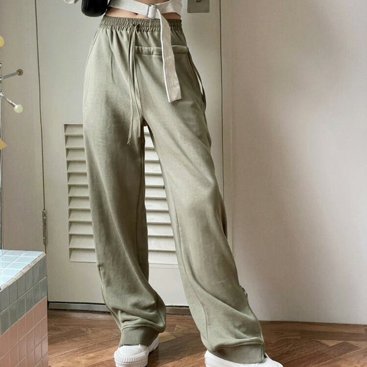 スウェットパンツ 全2色 裾ファスナー[品番：JSFW0012954]｜JS