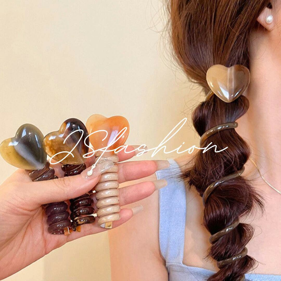 ヘアアクセサリー 全4色 コイルポニー[品番：JSFW0014477]｜JS