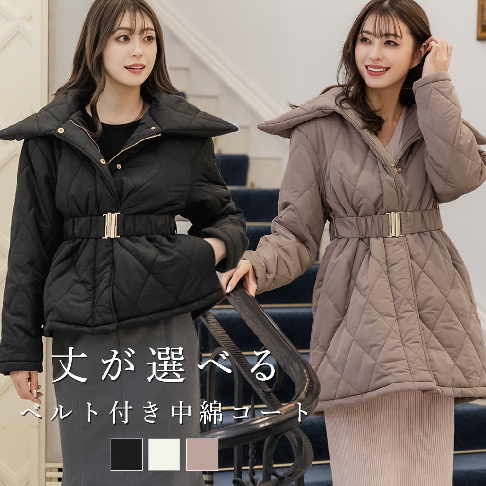 フェイクファーリボンビジュージャケット | レディース