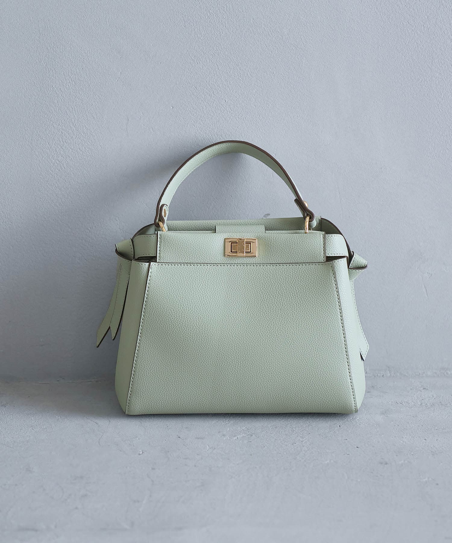 2WAY】ひねり金具サイドタイトートバッグ[品番：VISW0037535]｜VIS