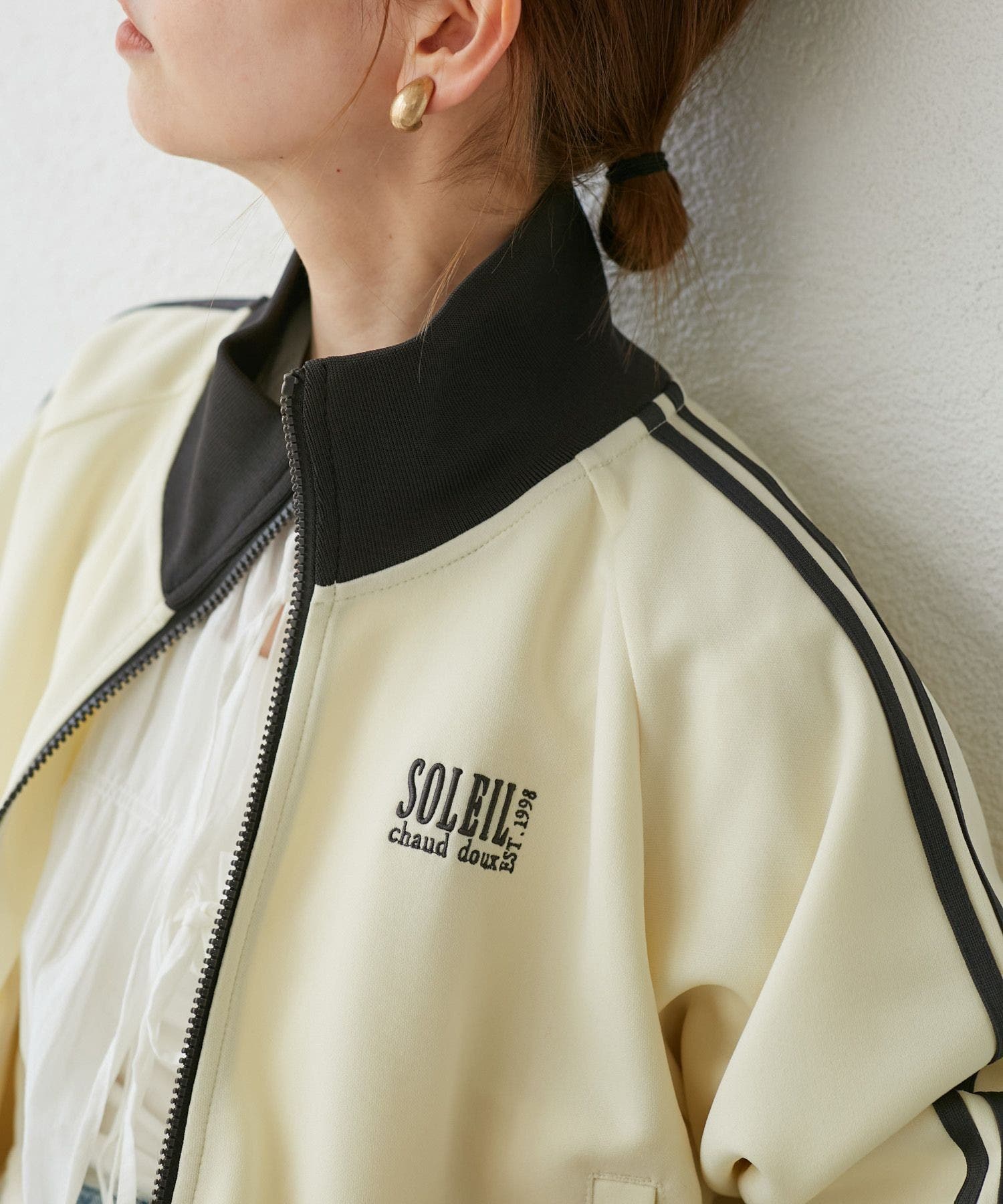 Jun&rope セットアップ 赤 ブルゾン スカート トラックジャケット Jun&rope セットアップ 赤 ブルゾン スカート トラックジャケット