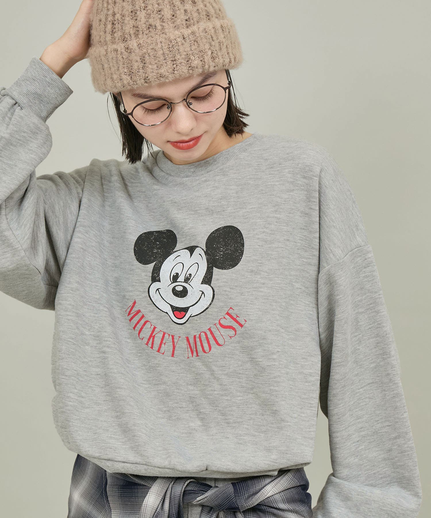 MICKEY MOUSE/プリントスウェット[品番：RPCW0046305]｜ROPE' PICNIC