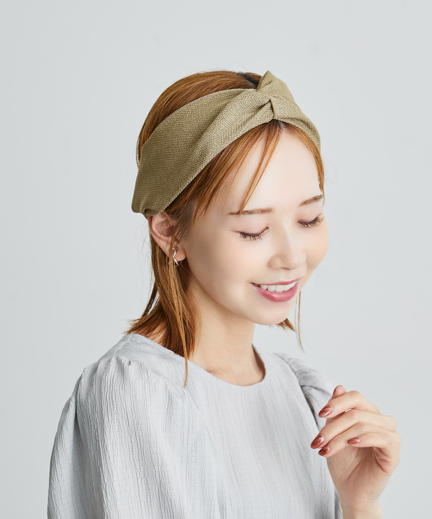 リネンライクヘアターバン[品番：RPCW0037669]｜ROPE
