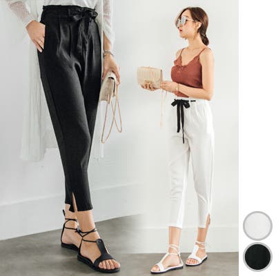 パンツ レディース クロップドパンツ[品番：KW000011876