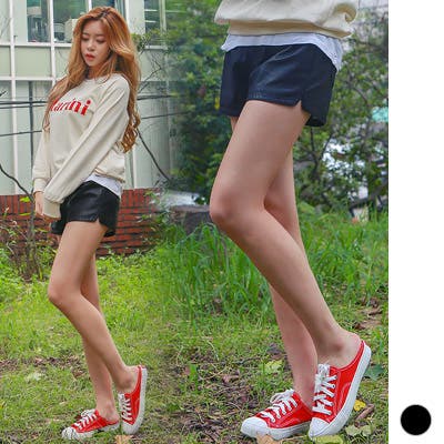 [韓国ブランド]★LeAwi★CAT SHORTS★キャット ショーツパンツ★ 韓国ブランド]☆LeAwi☆CAT SHORTS☆キャット ショーツパンツ