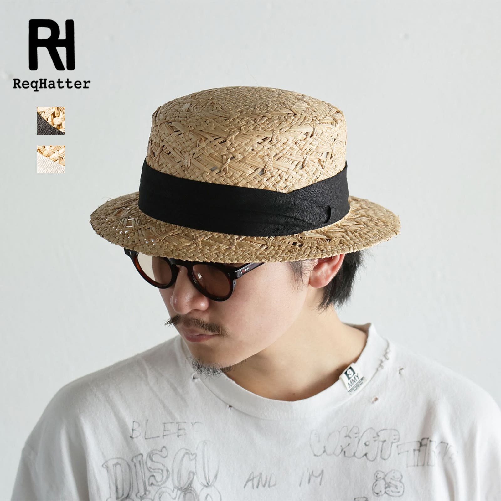 KEYS RAFFIA BOATER HAT 帽子(新品未使用新作VISVIM RAFFIA KEYS RAFFIA BOATER HAT 帽子(新品未使用新作VISVIM RAFFIA