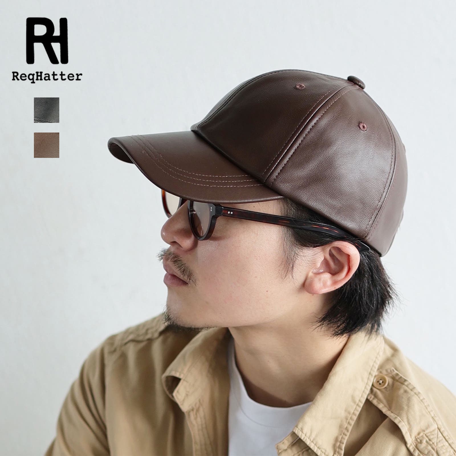 LAMD LEATHER CAP[品番：KYSE0004653]｜KEYS（キーズ）｜メンズ