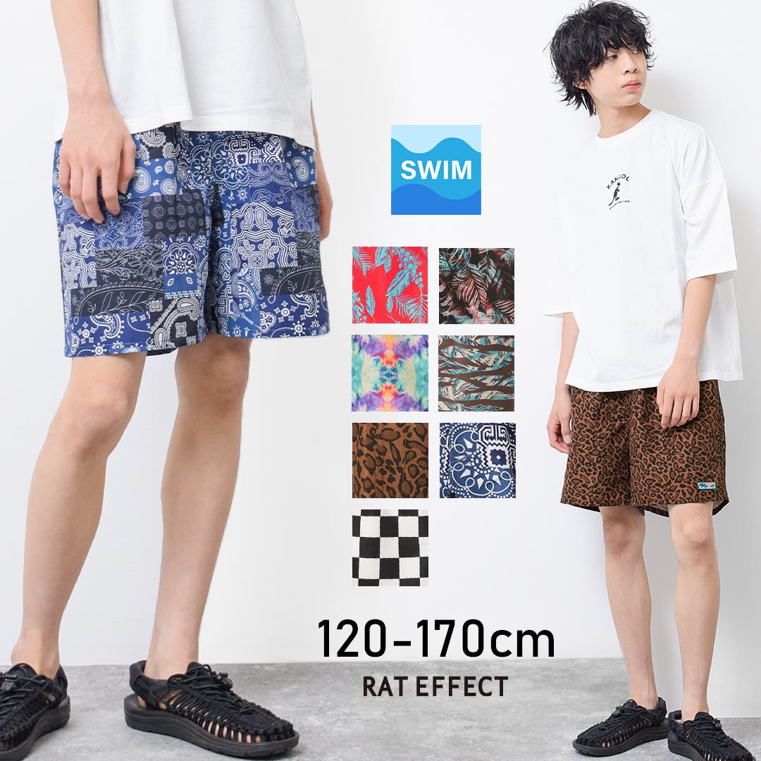 ETRO　総柄スイムショートパンツ　67250607M08N 総柄スイムショートパンツ 水着 ビーチパンツ[品番：SHUK0001411