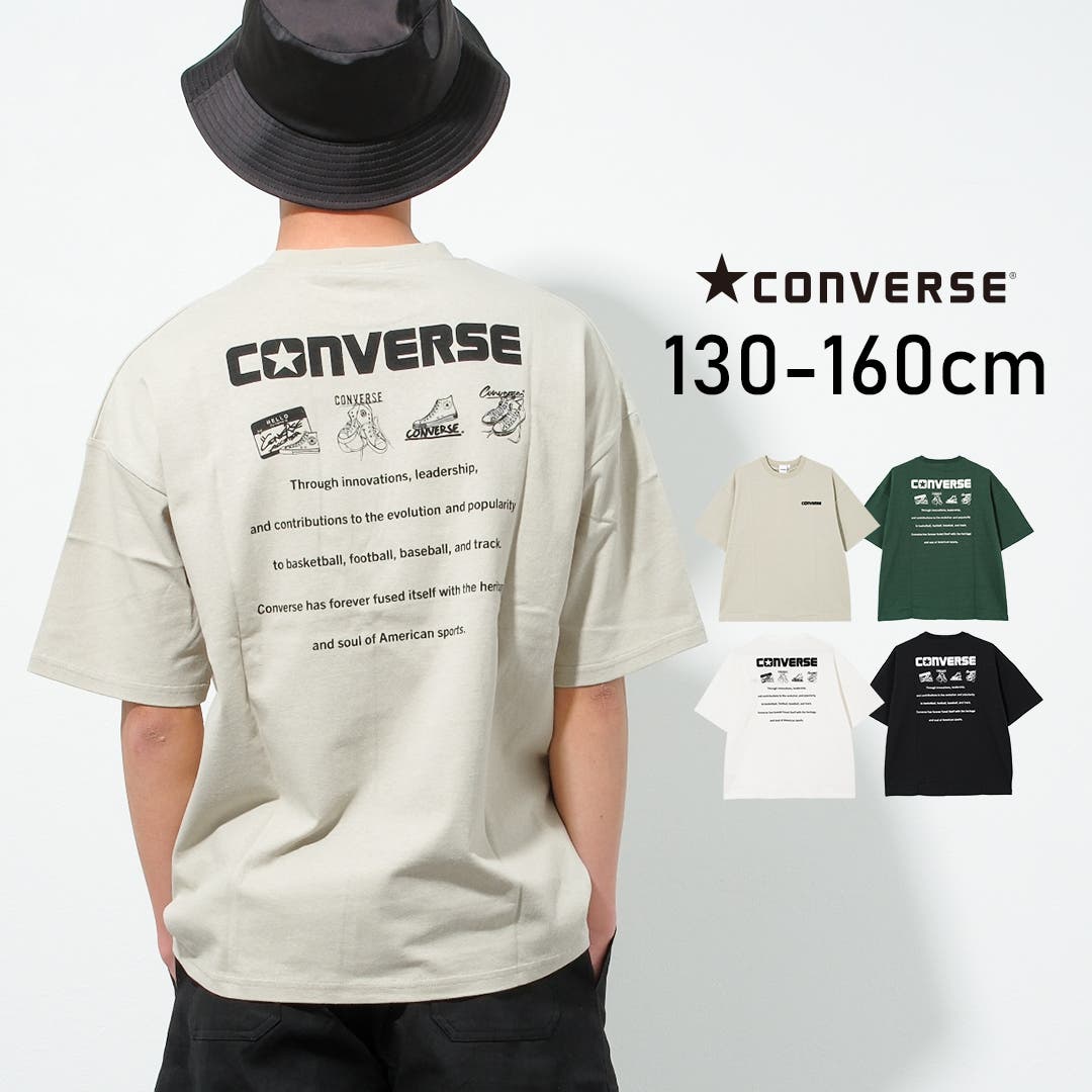 CONVERSE 別注バックプリントTシャツ トップス[品番