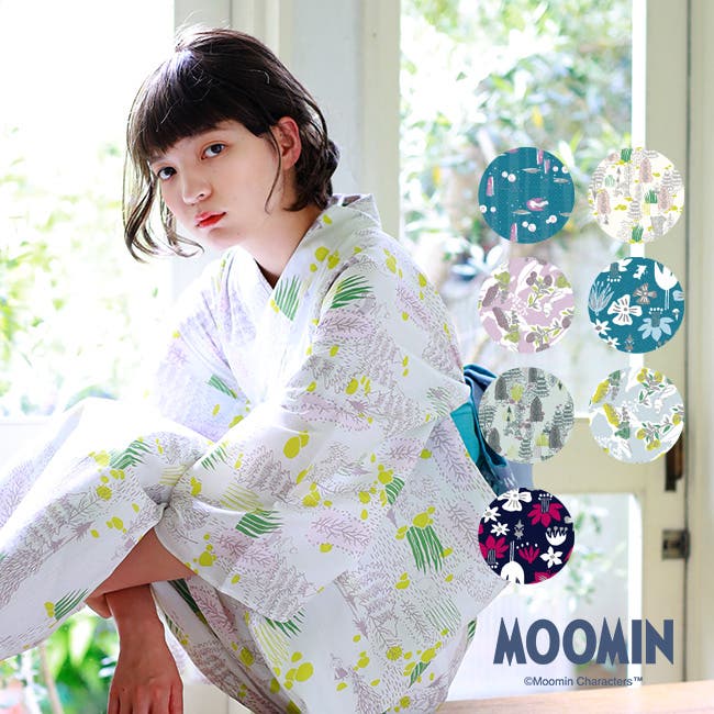 ムーミン×kippis 中綿コート afternoon MOOMIN 希少 ムーミン×kippis