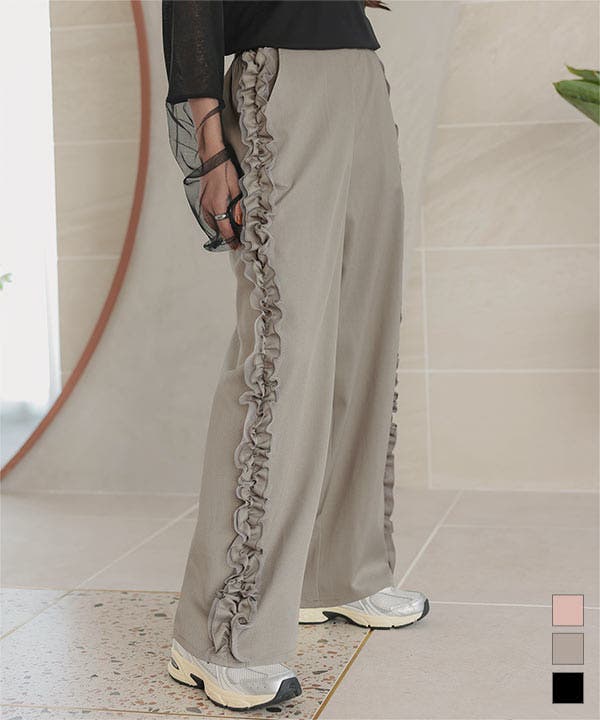 OW VELVET PANTS（スウェットパンツ）｜LUVISTRUE（ラヴイズ