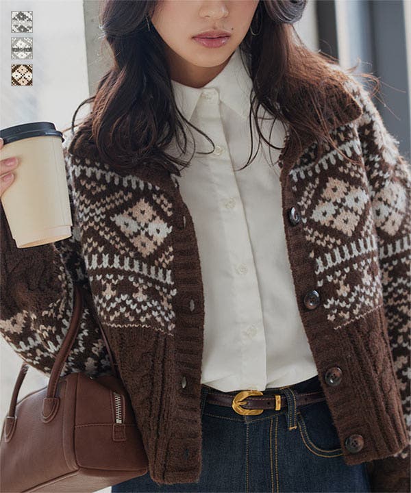 ノルディックニットトップス ノルディック ニット[品番：KO000015864