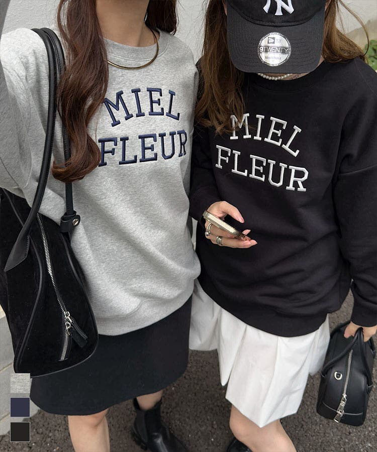 【@】ENEBEYC 書道タッチ ルーズスウェット ENEBEYC 書道タッチ ルーズスウェット 様専用】ENEBEYC 書道タッチ