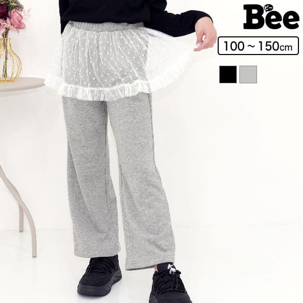 スウェットパンツ チュール フリル[品番：BEEK0003782]｜子供服Bee