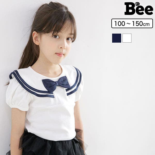 半袖トップス 子供服 キッズ 女の子 春 夏 秋 セーラー 韓国子供
