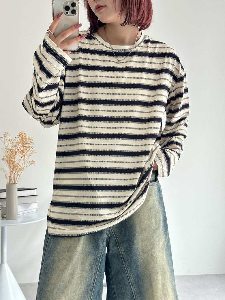新品 ブッチャープロダクツ ボーダーTシャツ パイレーツロンTデニム 新品 ブッチャープロダクツ ボーダーTシャツ パイレーツロンTデニム