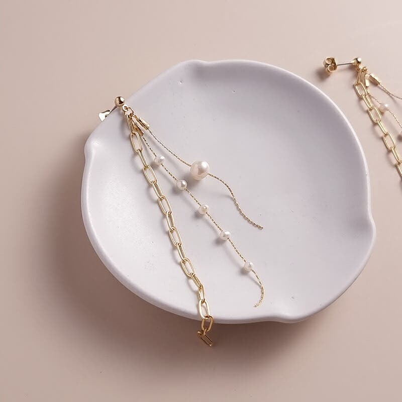 K9コーネリアンドロップピアス K9コーネリアンドロップピアス