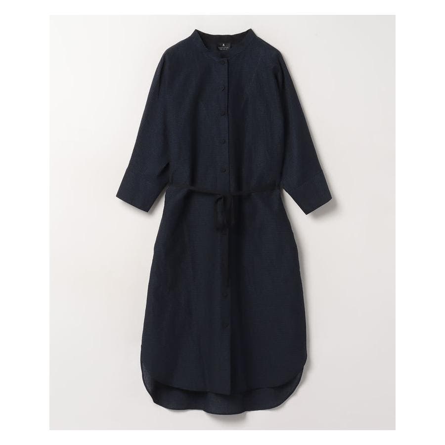 ギンガムチェックシャツワンピース[品番：LAVW0010427]｜LANVIN