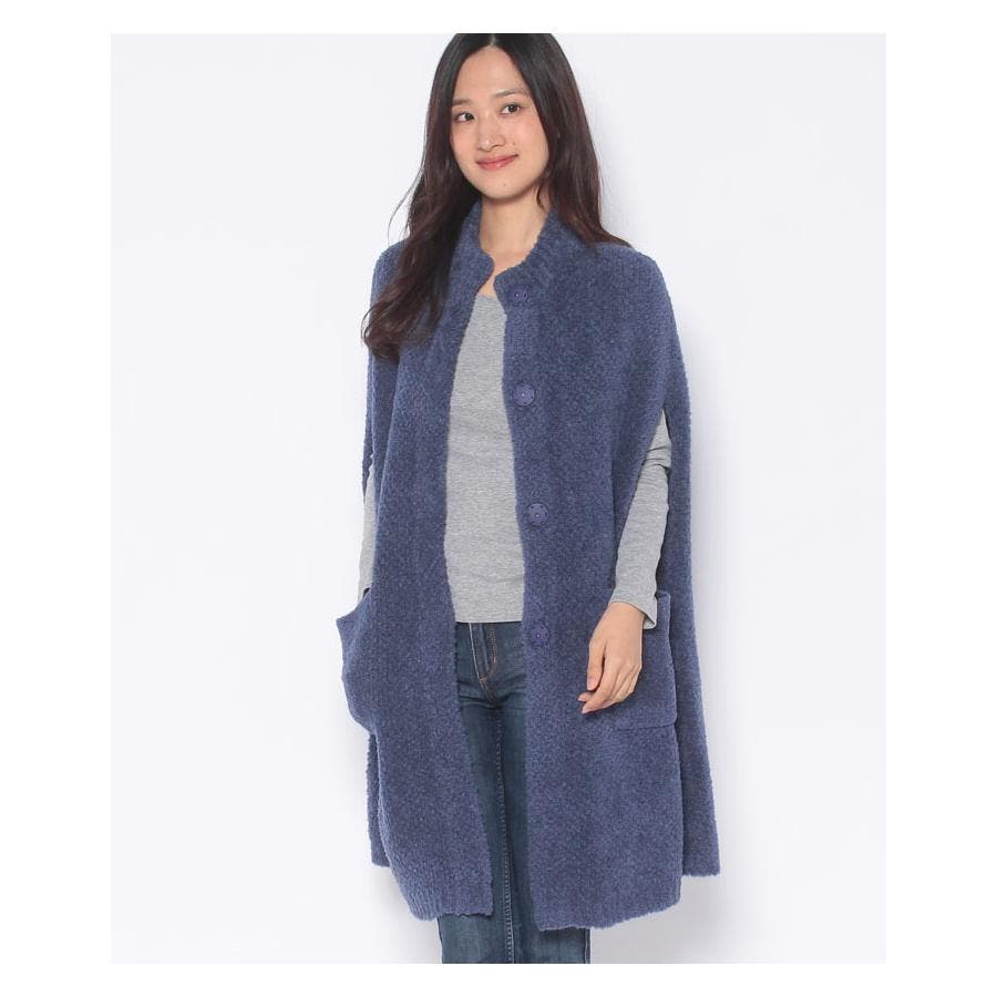 サイドポケットマントジレ[品番：LAVW0000601]｜Leilian（レリアン）の