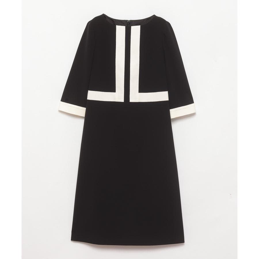 ライトダブルクロスロゴワンピース[品番：LAVW0017328]｜LANVIN