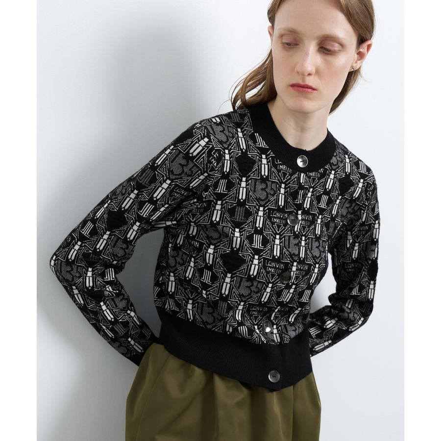 135th Anniversary ジャガードニットカーディガン[品番：LAVW0017379