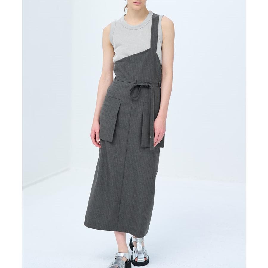 ワンショルダーサロペットスカート[品番：LAVW0014872]｜LANVIN
