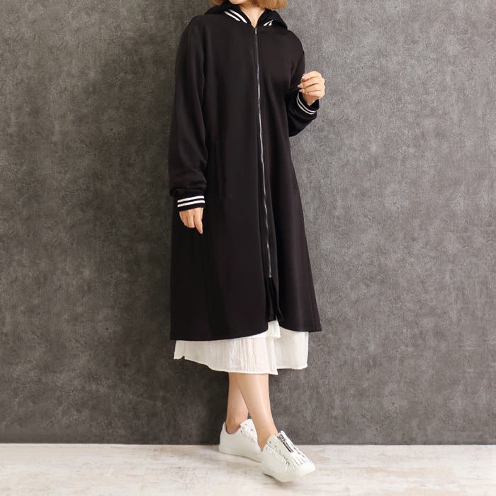 スタジャン ダンボール ワンピース[品番：LFOW0003294]｜LFO