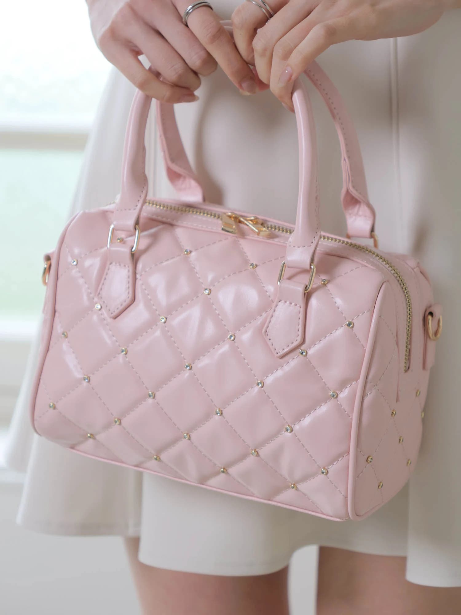 ジュエルミニボストンバッグ[品番：LINW0002756]｜LIPSERVICE（リップ 