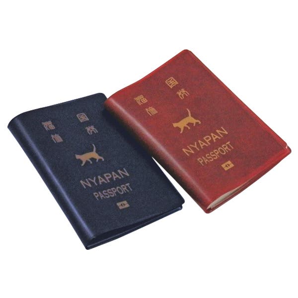 パスポートカバー ネコ トラベルグッズ[品番：KRFH0004117]｜livingut