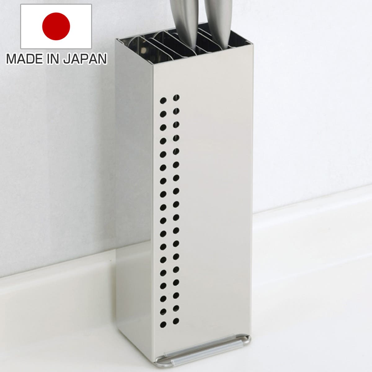 ステンレス製包丁スタンド ステンレス製包丁スタンド5 / knife stand 5【TETUTO】