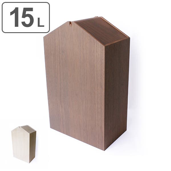 木製ごみ箱 三越家具 ゴミ箱 木製 スイング[品番：KRFH0009794]｜livingut