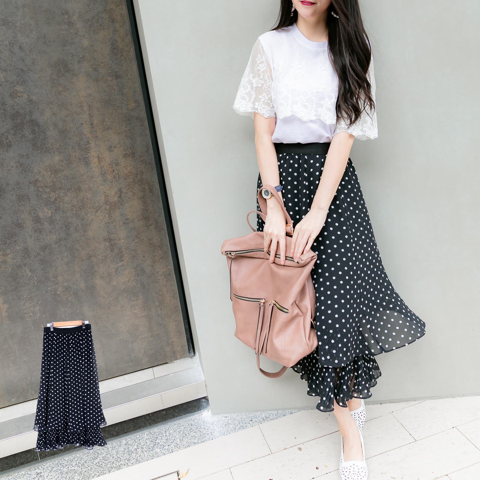 希少✨極美品✨PLEATS PLEASE ブラウン スカートドット 柄 L フラワー柄ロングスカート|ブールジュ | レリアン公式オンライン