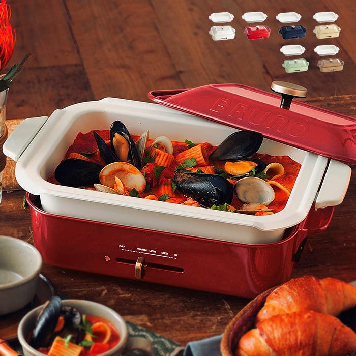 BRUNO コンパクトホットプレート セラミックコート鍋[品番