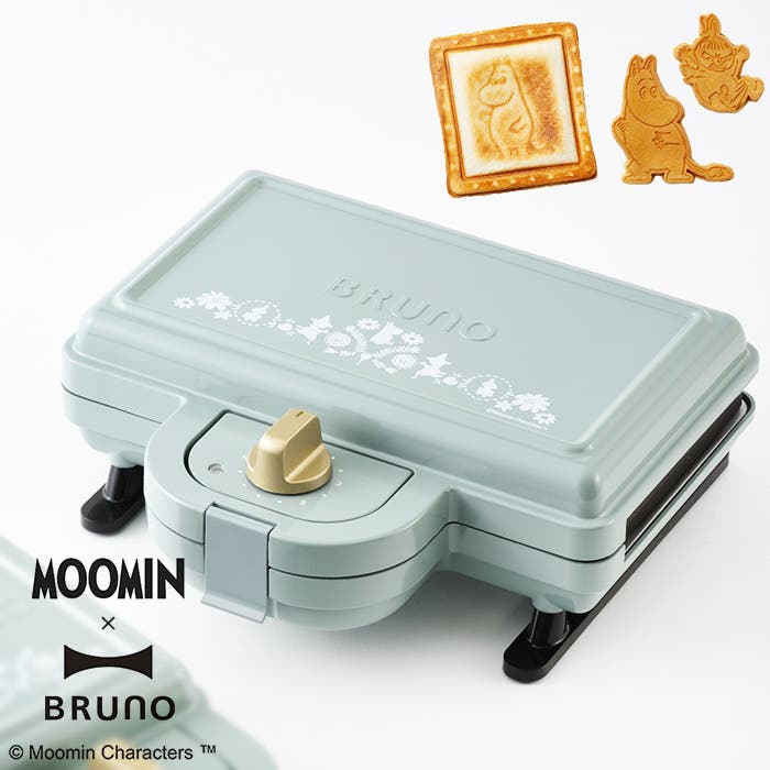 BRUNO ムーミン ホットサンドメーカー ダブル BRUNO（ブルーノ） ホットサンドメーカー ダブル 耳まで プレスサンド