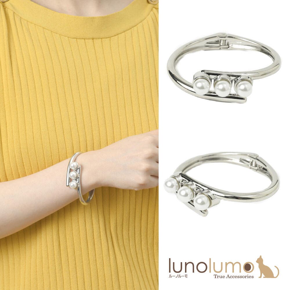 BONJOUR MADAME 18Kメッキシルバーブレスレット BONJOUR MADAME 18K 