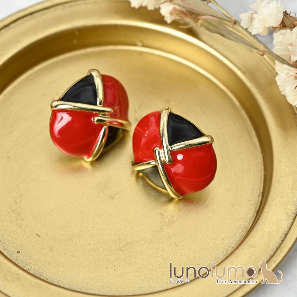 イヤリング レディース 赤[品番：LNLA0010221]｜lunolumo（ルーノルーモ）｜レディース｜Shoplist