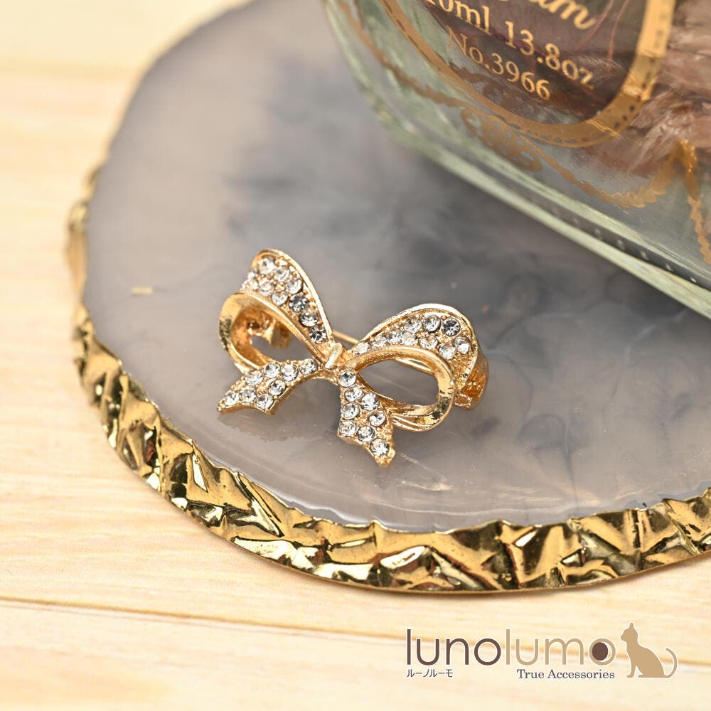 ブローチ レディース リボン[品番：LNLA0010185]｜lunolumo（ルーノルーモ）｜レディース｜Shoplist
