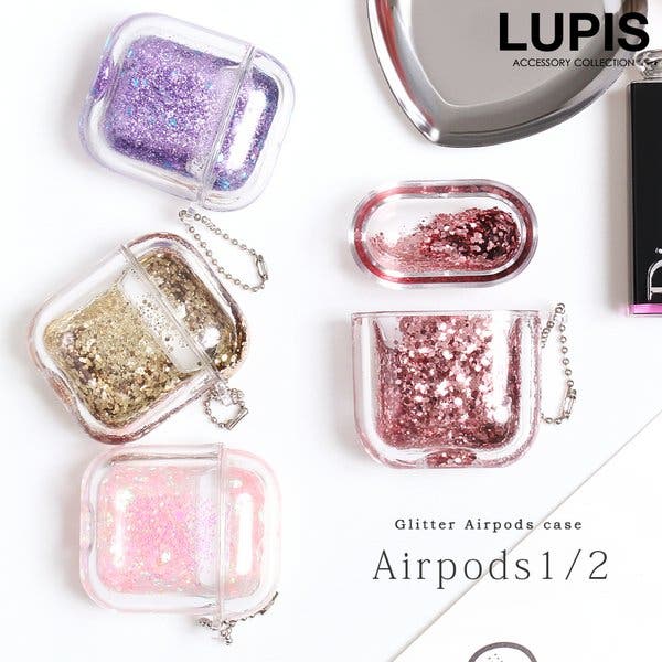 グリッターラメAirPodsケース【AirPods AirPods2 エアーポッ…[品番