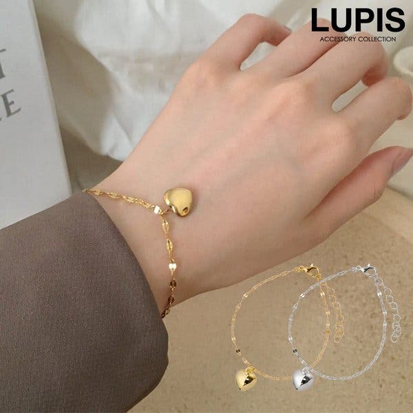 ペタルチェーンハートブレスレット[品番：LPSA0005435]｜LUPIS（ルピス
