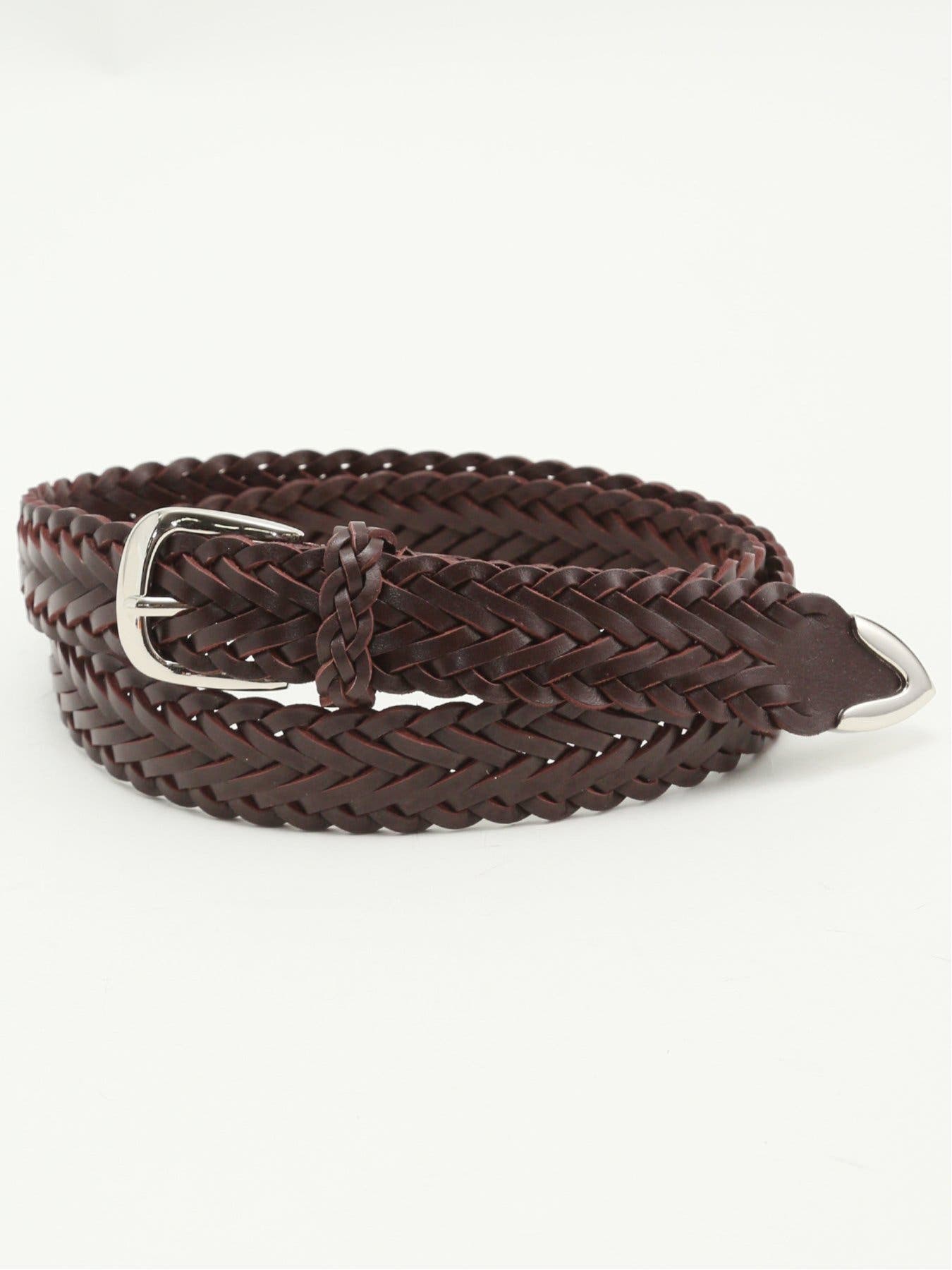 レザーメッシュ プンターレ ナローベルト[品番：TKQJ0026265]｜TAKA-Q