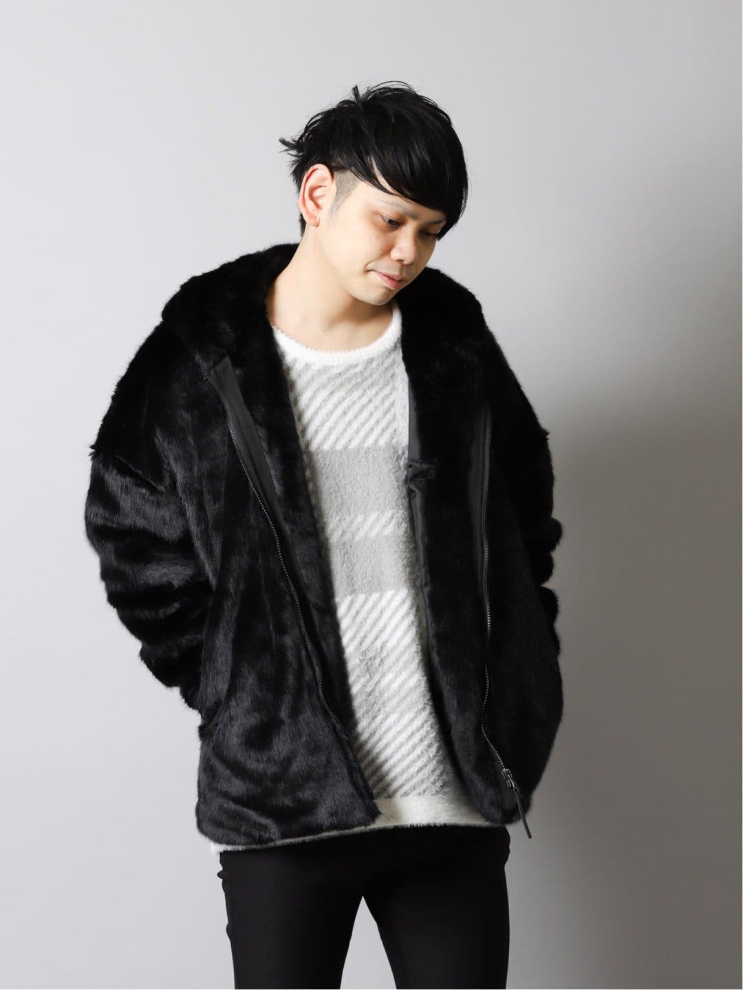 semantic design:MIXファー フードブルゾン[品番：TKQJ0009875