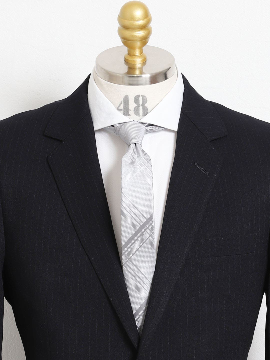 ネクタイ レノマ オム シルク パネル柄 ナロータイ 7.0cm幅 TAKA-Q MEN