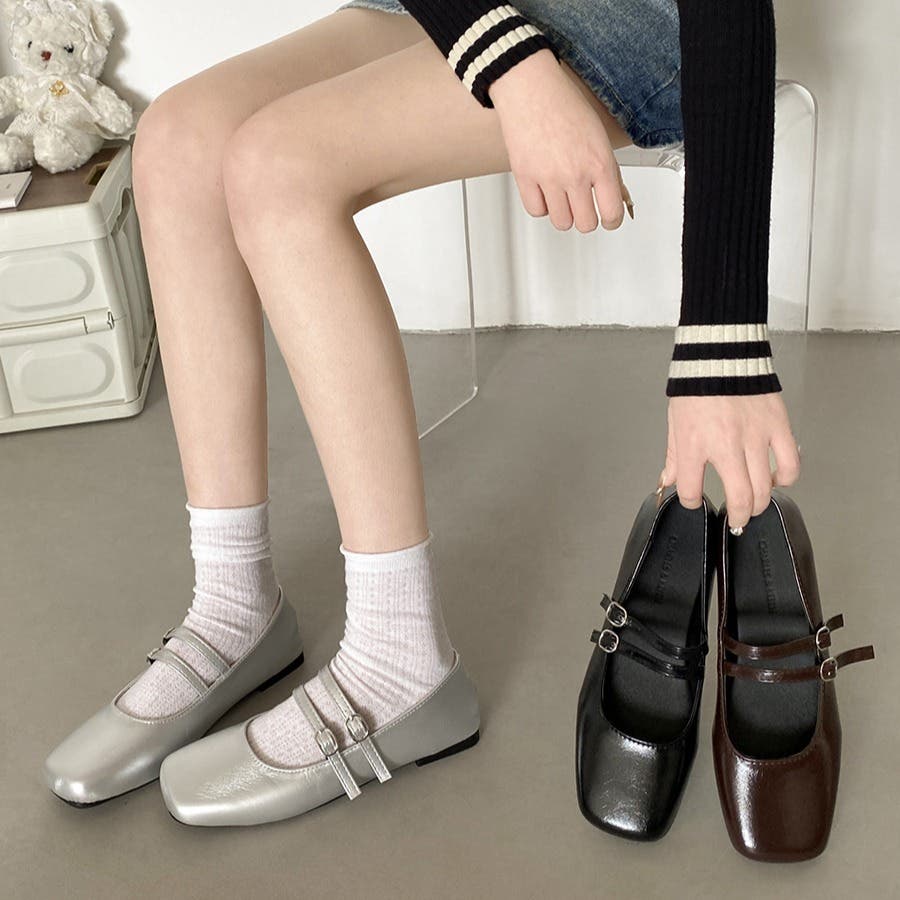 MARNI■パンプス✨メリージェーン ストラップ スクエアトゥ ラグソール スクエアトゥメリージェーンストラップパンプス | SESTO(セスト